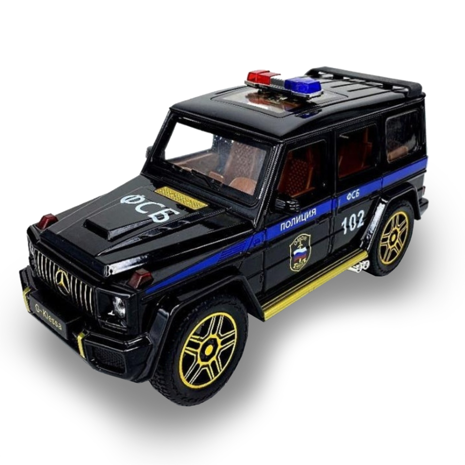 

Игрушечная машинка полицейская машинка Джип ФСБ Инерционная carfsb100a