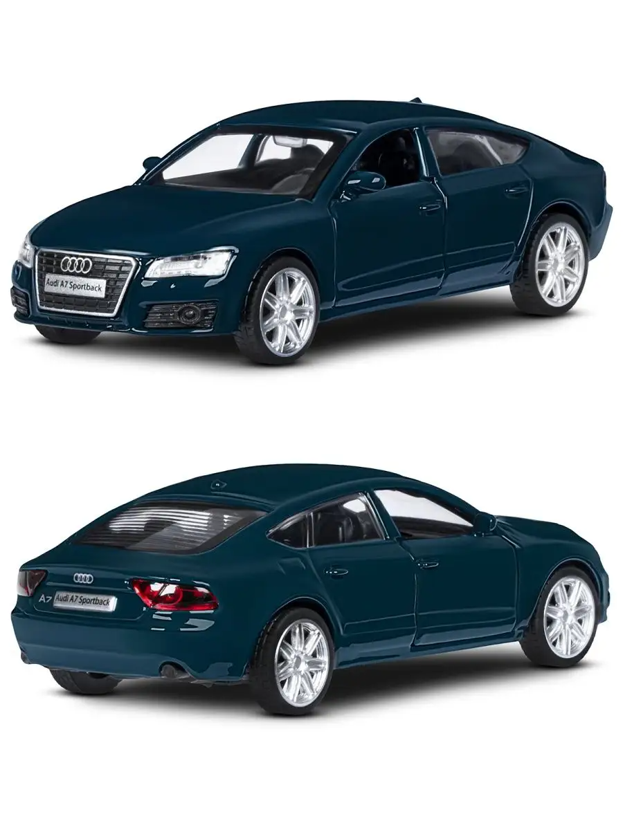 

Машинка Автопанорама Audi A7 инерционная зеленая, Зеленый