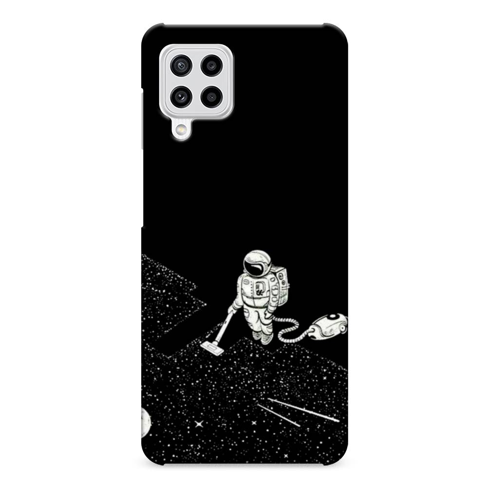 фото Чехол awog "космонавт с пылесосом" для samsung galaxy m22