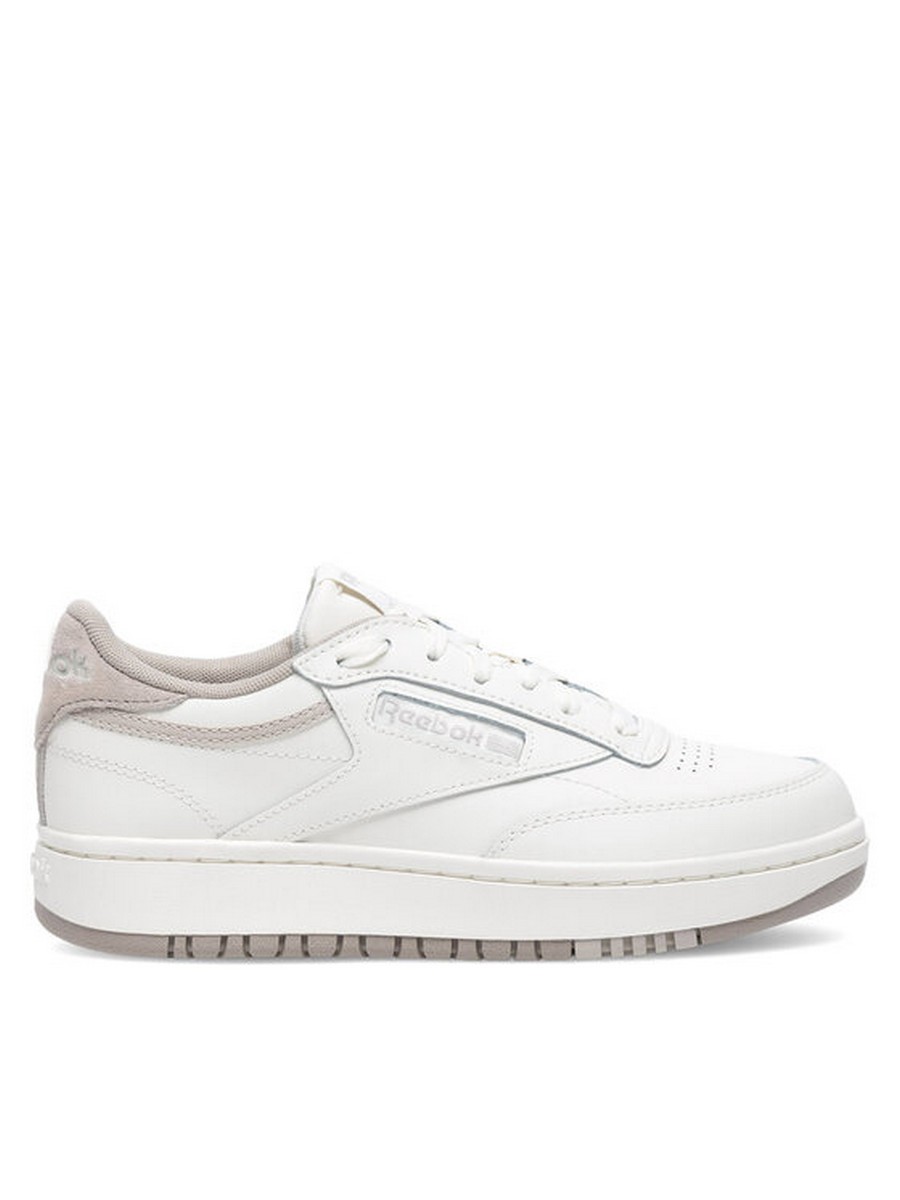 

Кеды женские Reebok Club C Double 100074267 бежевые 37 EU, Бежевый, Club C Double 100074267