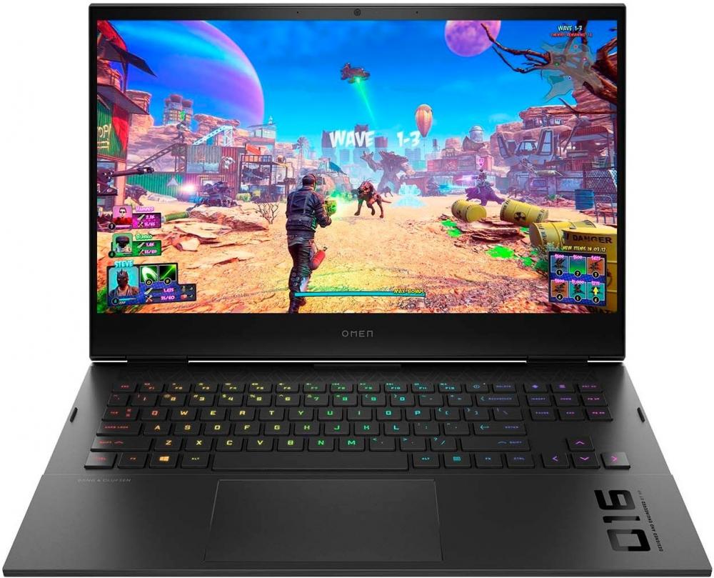 фото Ноутбук hp omen 16-b0036ur (4e3x4ea) black