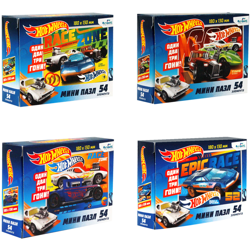 

Пазл Hot Wheels 54 элемента