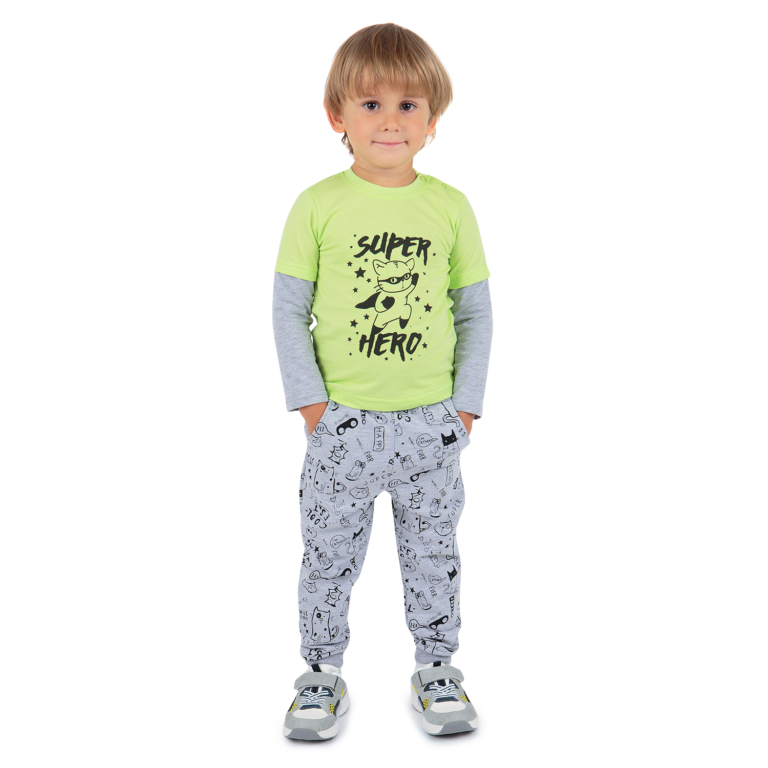 

Брюки детские Leader Kids ЛКЛ2021527 р.80, ЛКЛ20215274-ФУ03
