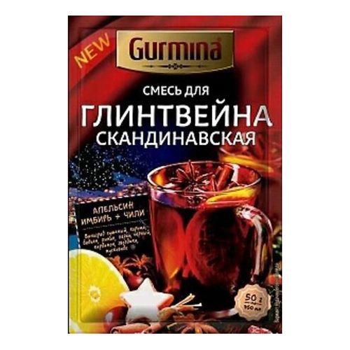 Смесь для приготовления напитка Gurmina Скандинавский глинтвейн 50 г