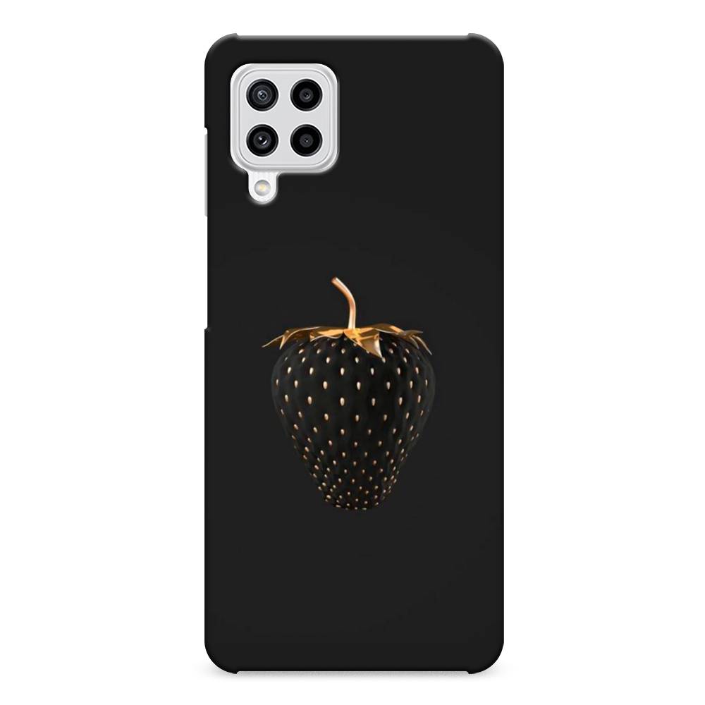 

Чехол Awog "Черно-золотая клубника" для Samsung Galaxy M22