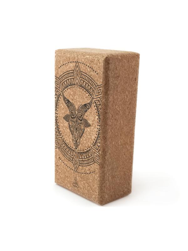 

Кирпич для йоги RamaYoga Zodiac Collection 23x12x7,5 см, capricorn, Zodiac Collection