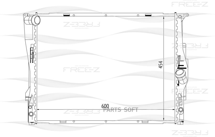 

Радиатор FREEZ KK0123