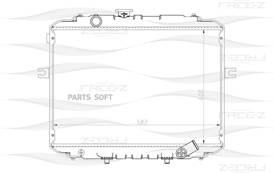 Радиатор FREEZ KK0235