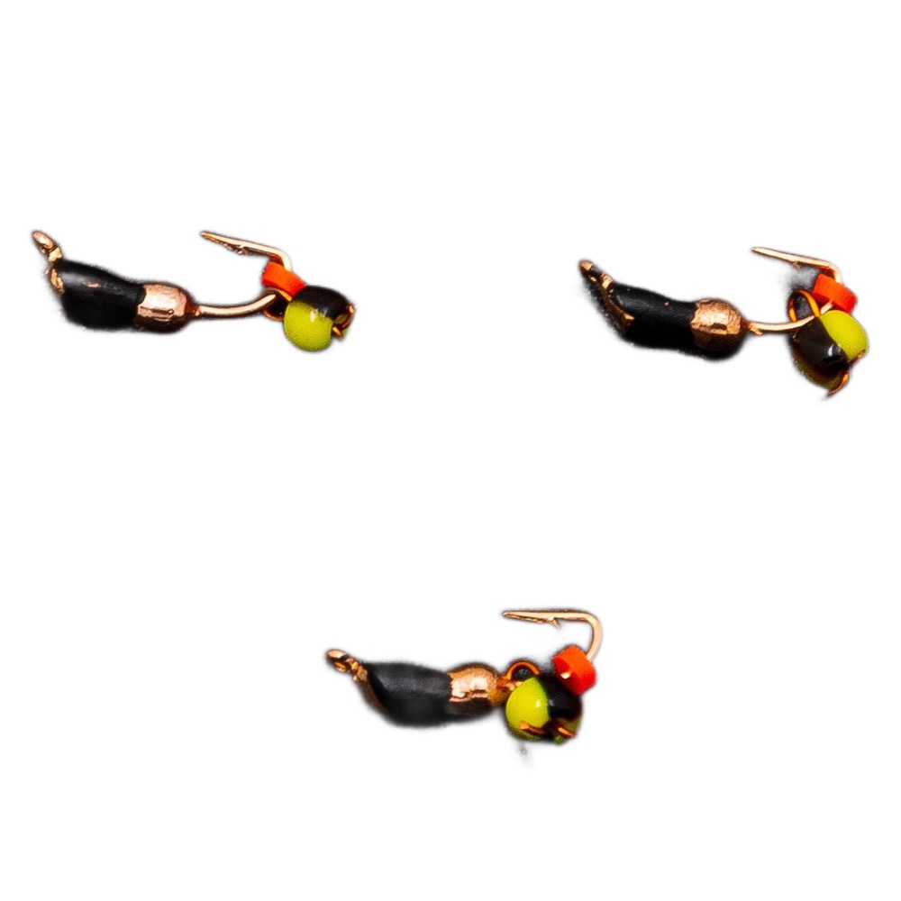 Мормышка Takara МУРАВЕЙ D2 CU-BL 0.25 гр (подвесной бисер билайн) 3 шт