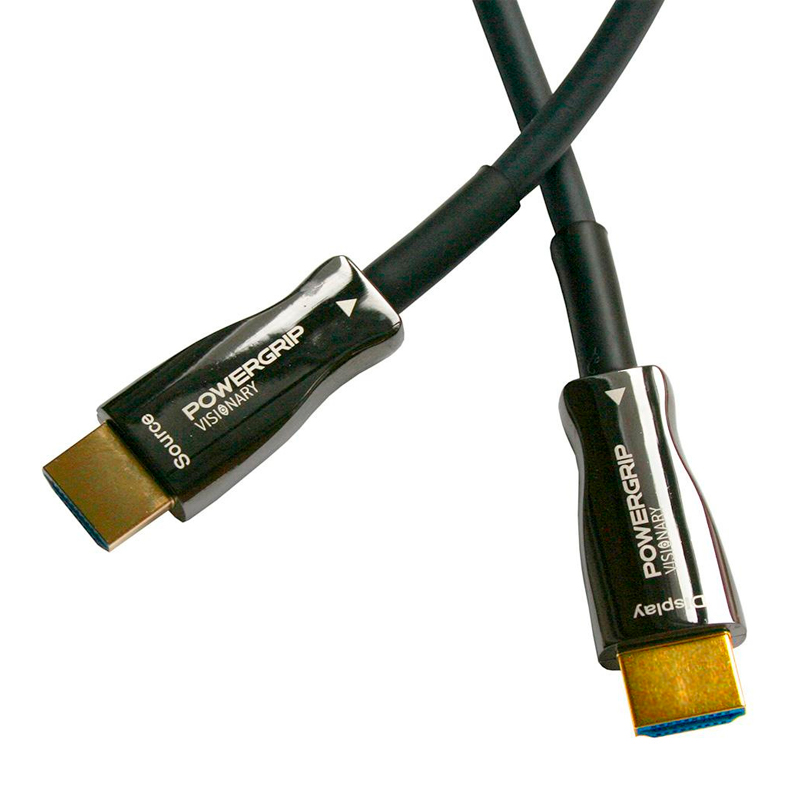 Кабель POWERGRIP HDMI - HDMI вилка-вилка 15м (E-5 WH) черный