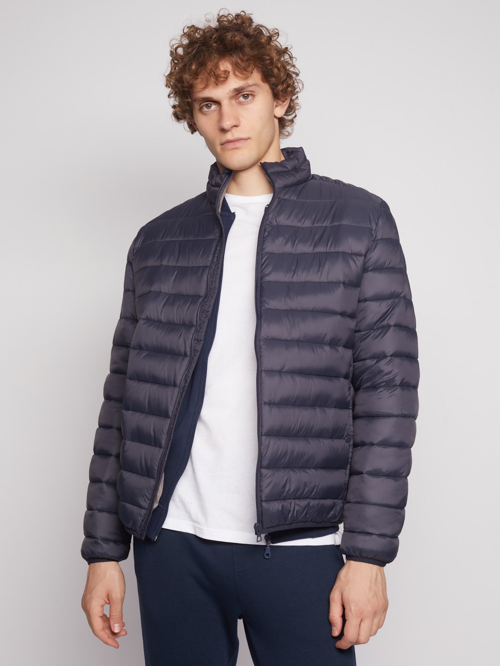 

Куртка мужская Zolla 012335102034 синяя 4XL, 012335102034