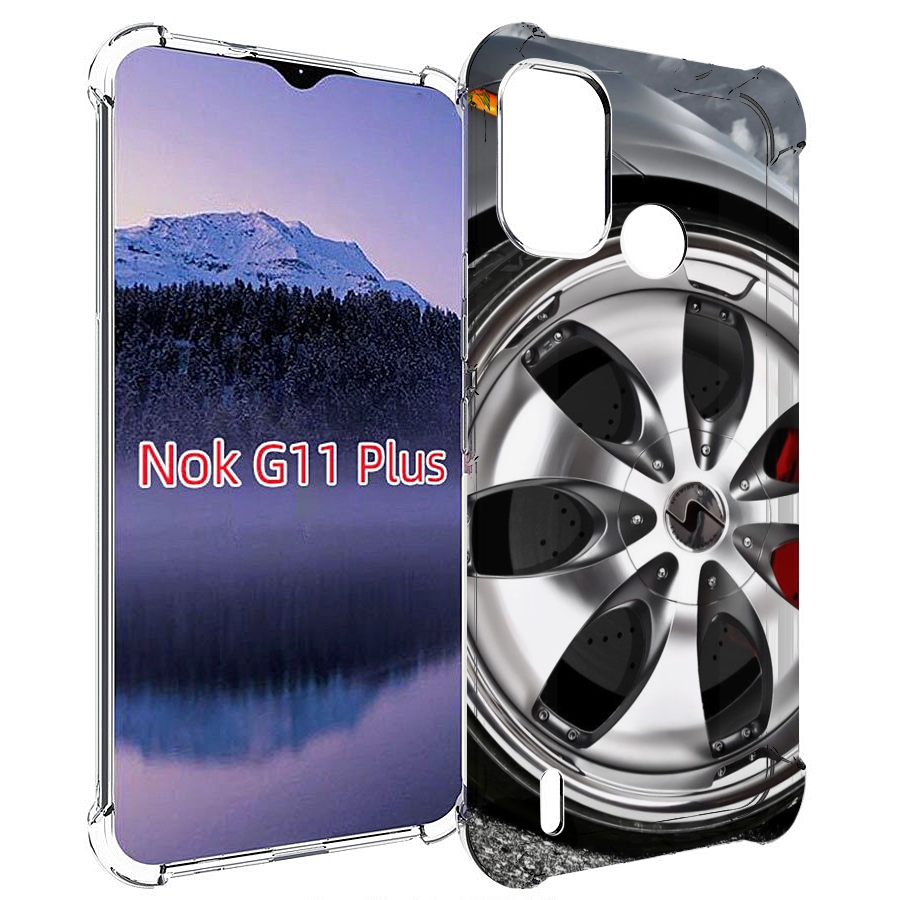 

Чехол MyPads Колесо мужской для Nokia G11 Plus, Прозрачный, Tocco