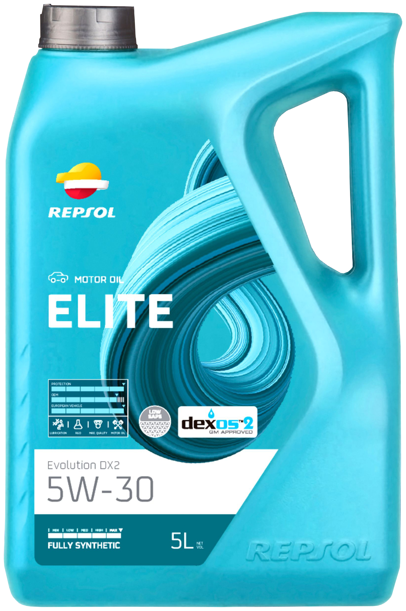 

Масло Repsol Elite Evolution Dx2 5W30, 5 Л Канистра,