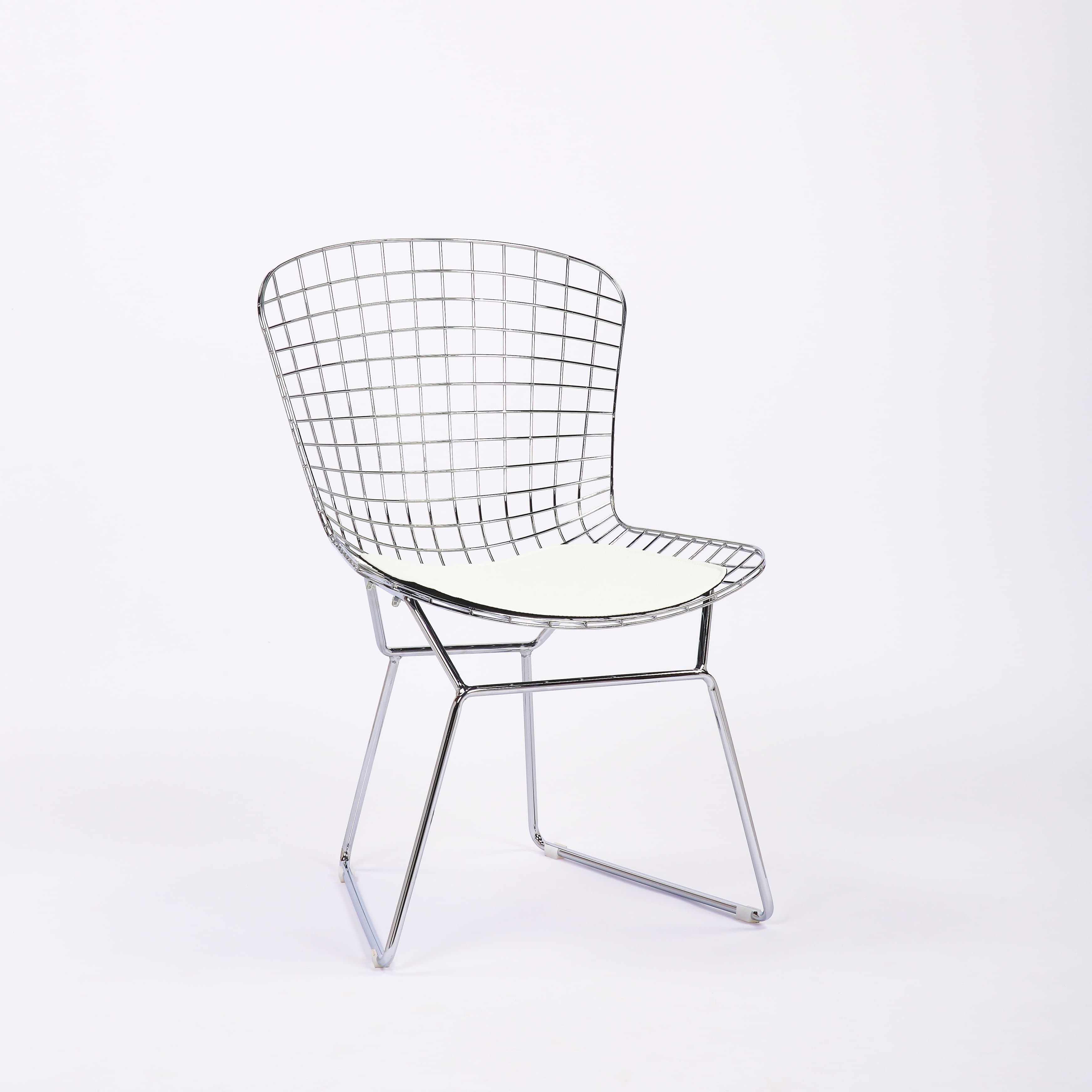 фото Стул stool group bertoia bty-18-p6 ch/wh