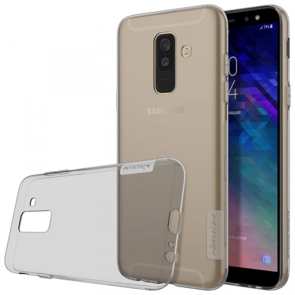 

Чехол Nillkin Nature Series для Samsung Galaxy A6 Plus (2018) Grey, Прозрачный;серый