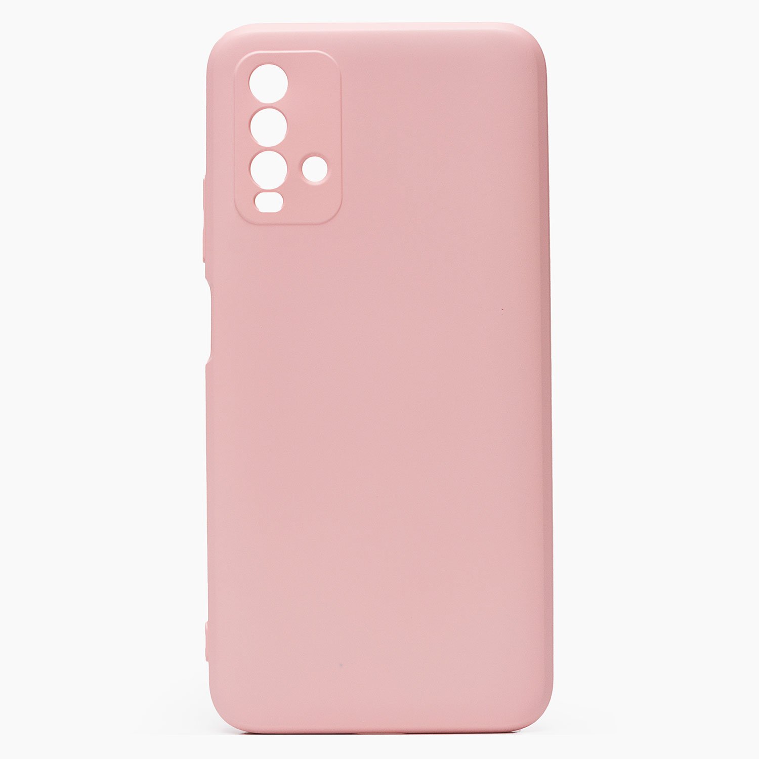 Чехол для Xiaomi Redmi 9T силиконовый Soft Touch 2 <светло-розовый>