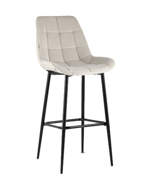 

Барный стул Stool Group, черный/бежевый, Флекс
