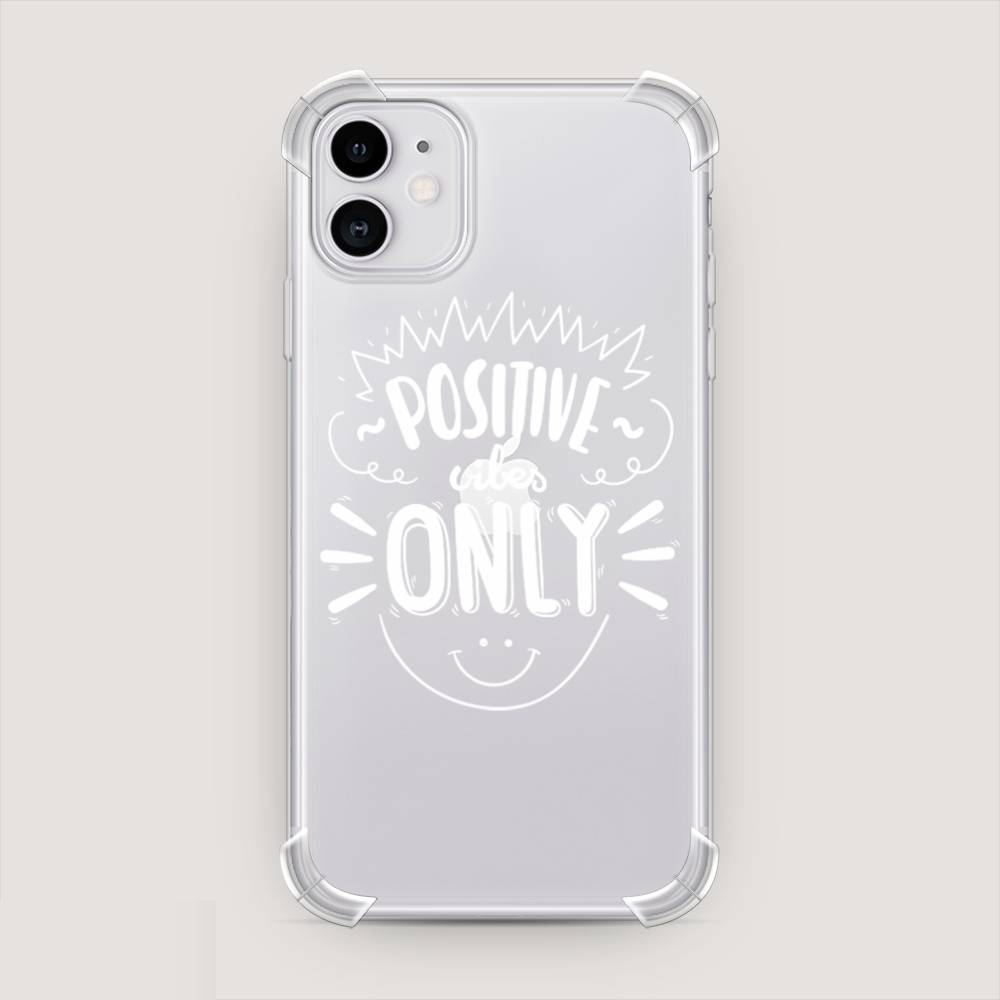 

Чехол Awog на Apple iPhone 11 / Айфон 11 "Positive vibes only графика", Разноцветный, 12151-1