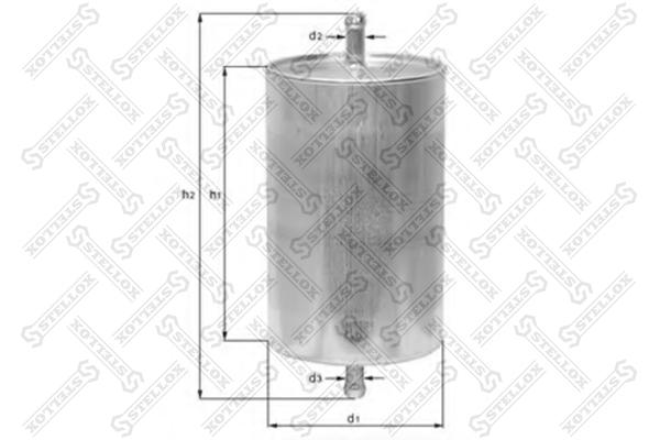 

Stellox фильтр топливный Ford scorpiomondeoka 1.3-2.9 93, Mazda 121 1.3 96 2100061SX