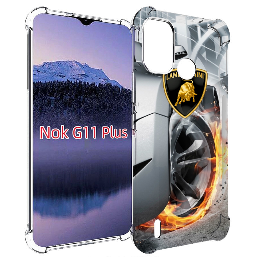 

Чехол MyPads Ламборгини мужской для Nokia G11 Plus, Прозрачный, Tocco