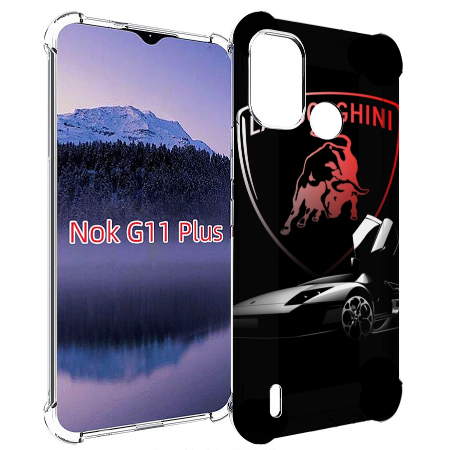 

Чехол MyPads Ламборгини-black мужской для Nokia G11 Plus, Прозрачный, Tocco