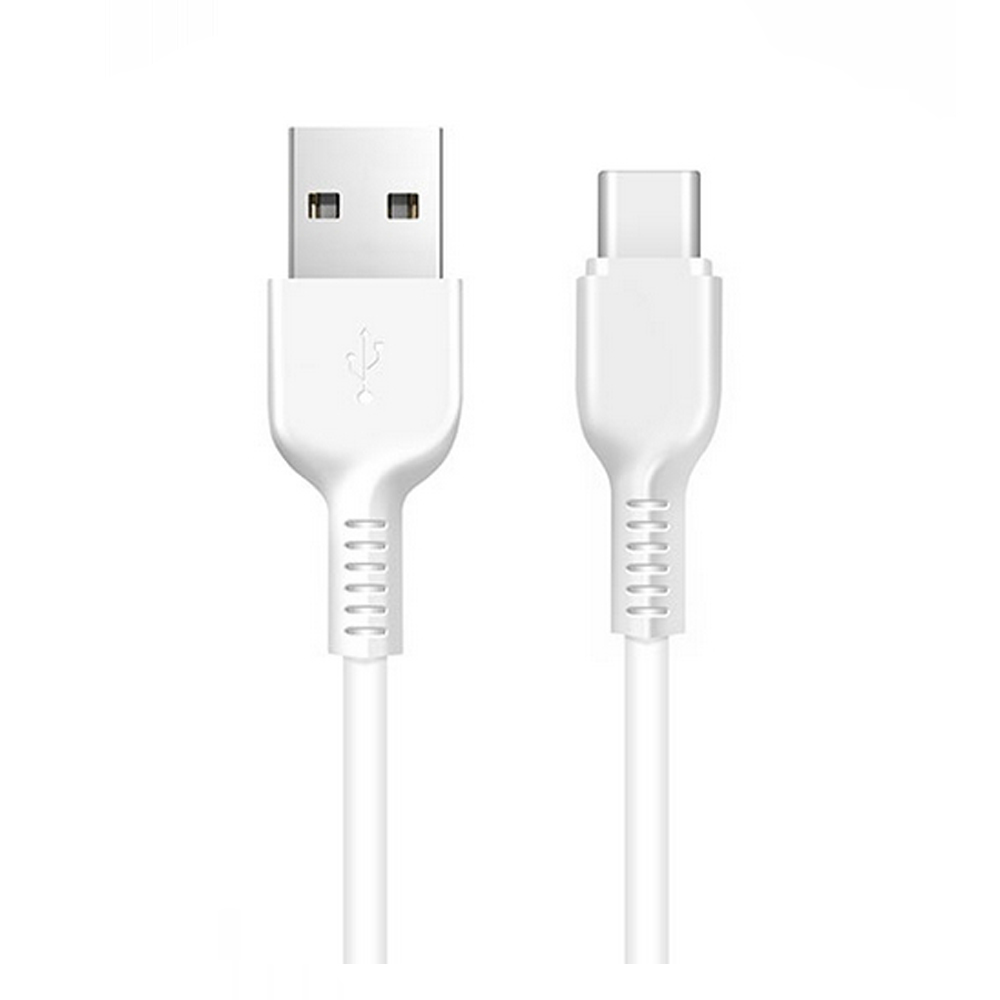 

Кабель Hoco X20 Flash USB - Type-C, 2 А, 2 м, белый, X20 Flash