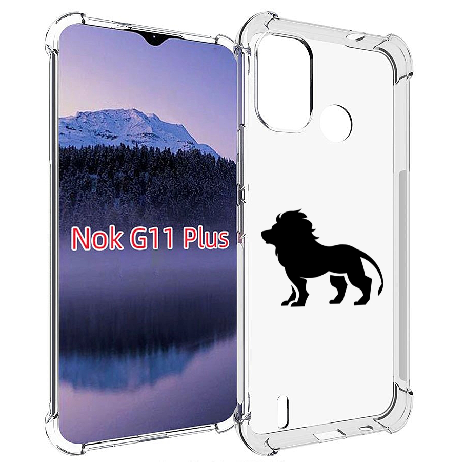 

Чехол MyPads Лев для Nokia G11 Plus, Прозрачный, Tocco