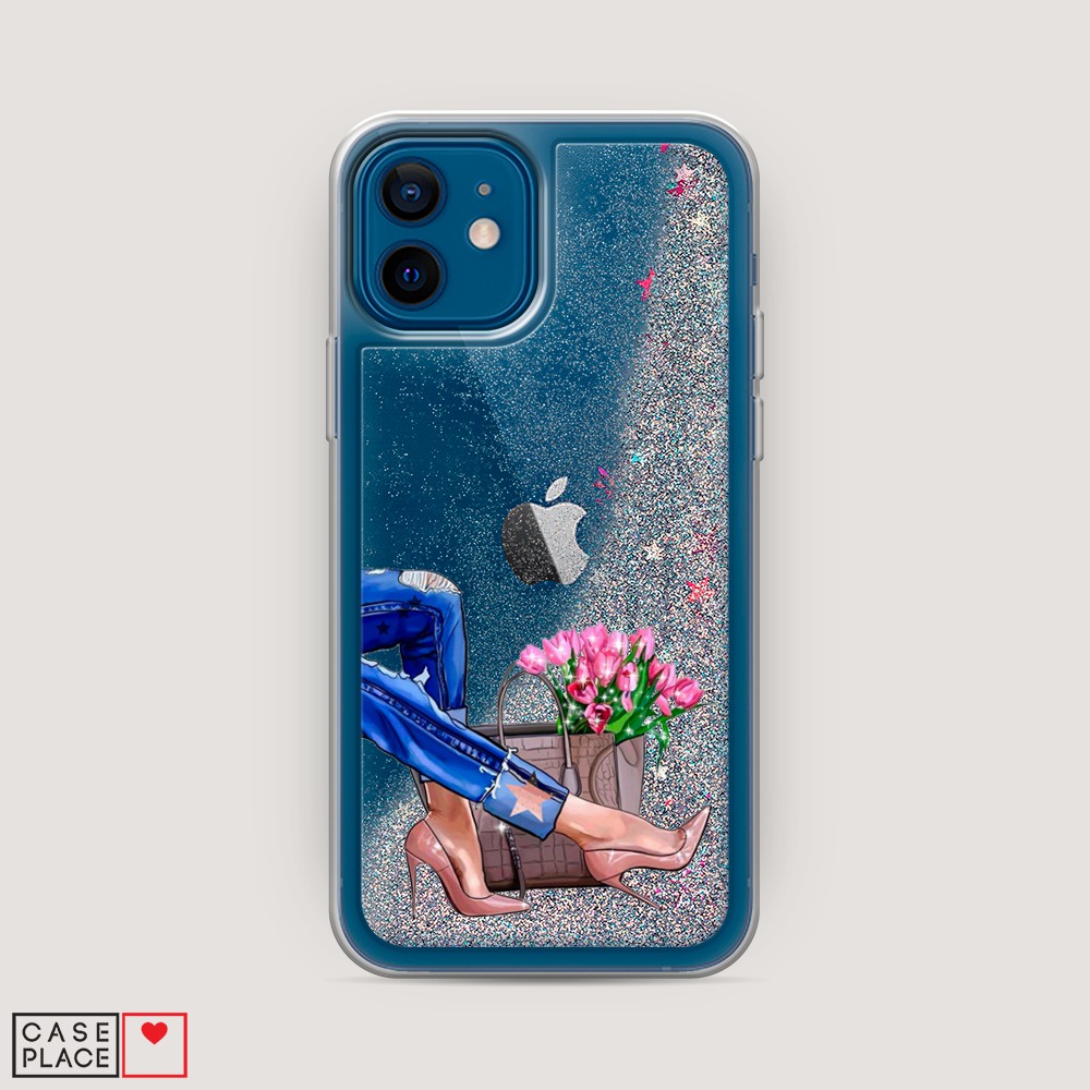 

Чехол Awog на Apple iPhone 12 / Айфон 12 "Каблучки", Разноцветный, 12591-1