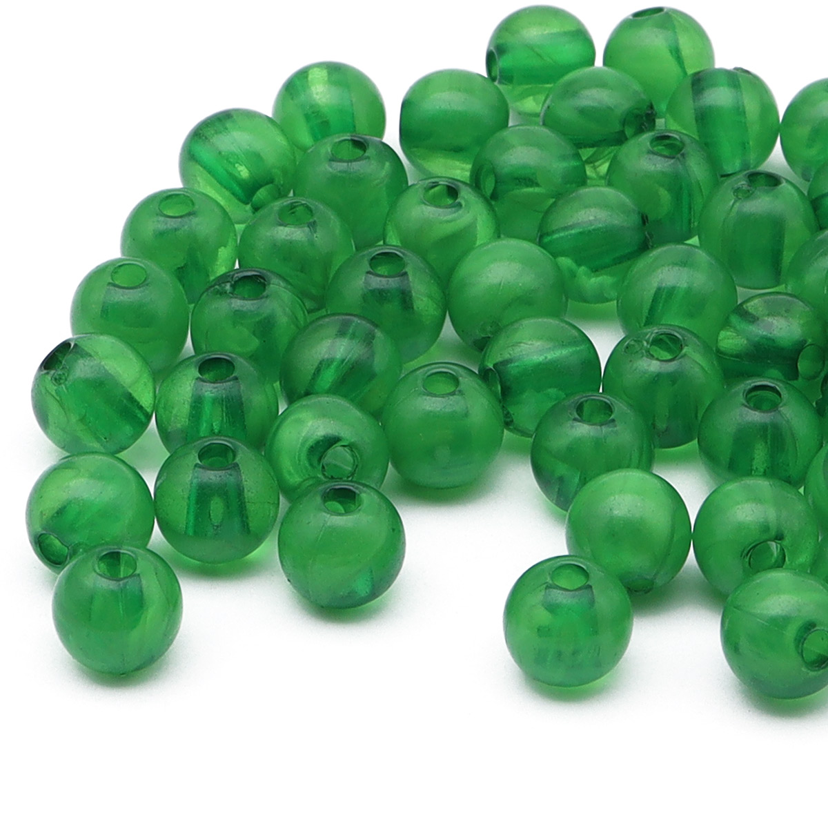 

Бусины полупрозрачные Astra&Craft (2008), пластик, 8 мм, (70 шт) 20 г (AD053 изумрудный), 7728461