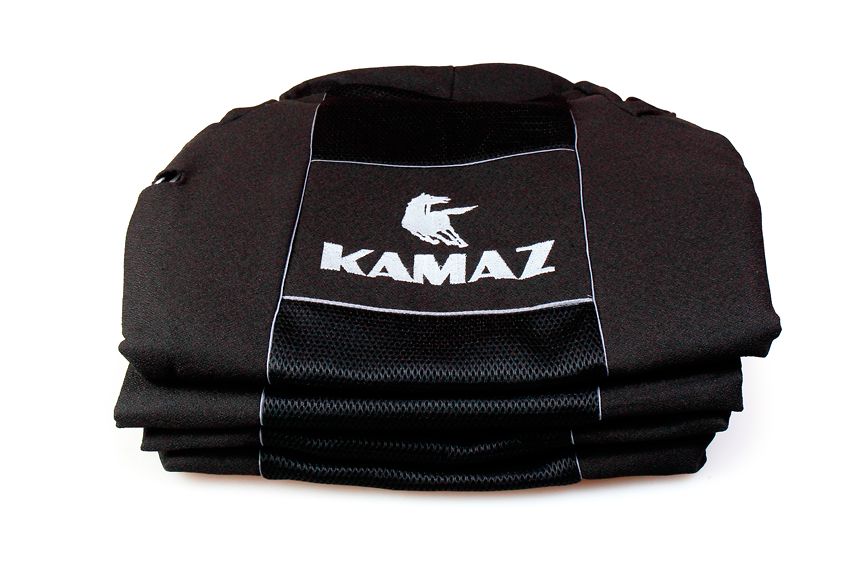 

Чехлы на сиденья КАМАЗ 5490 (с 2017г) Черные, Черный