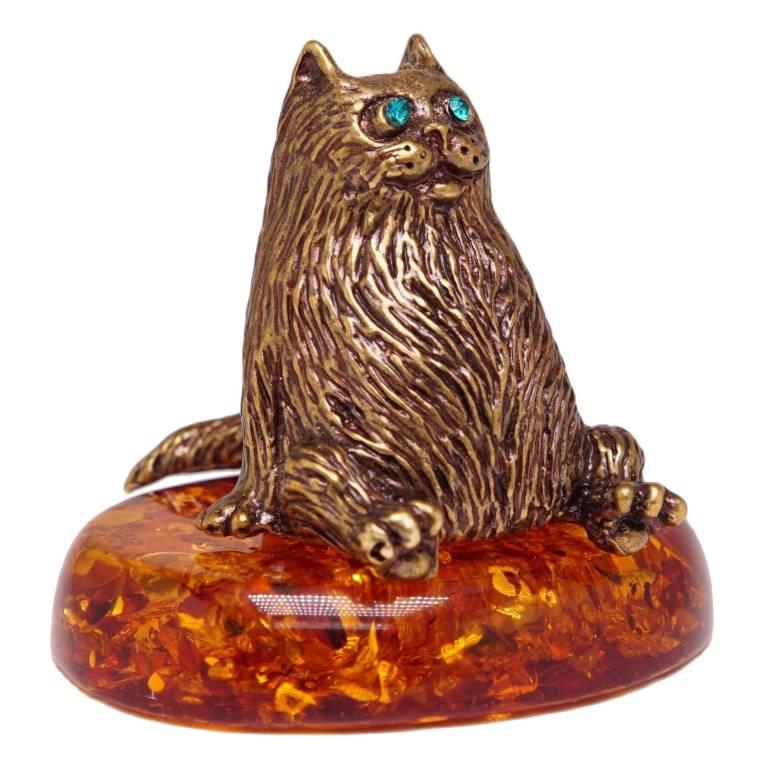 

Фигурка Толстый Кот (бронза, янтарь, стразы) Хорошие Вещи 2324, 2324