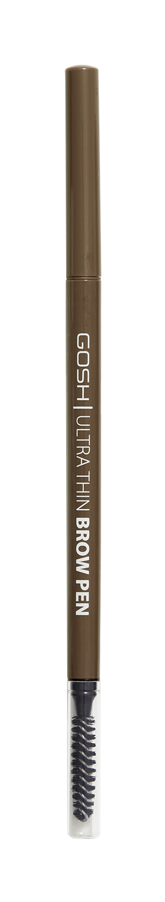 

Карандаш для бровей Gosh Ultra Thin Brow Pen серо-коричневый