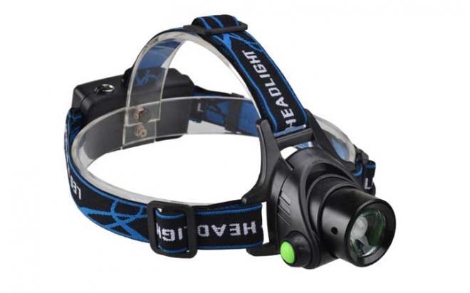 фото Фонарь налобный headlamp air-gun zoom (1000 lumens)