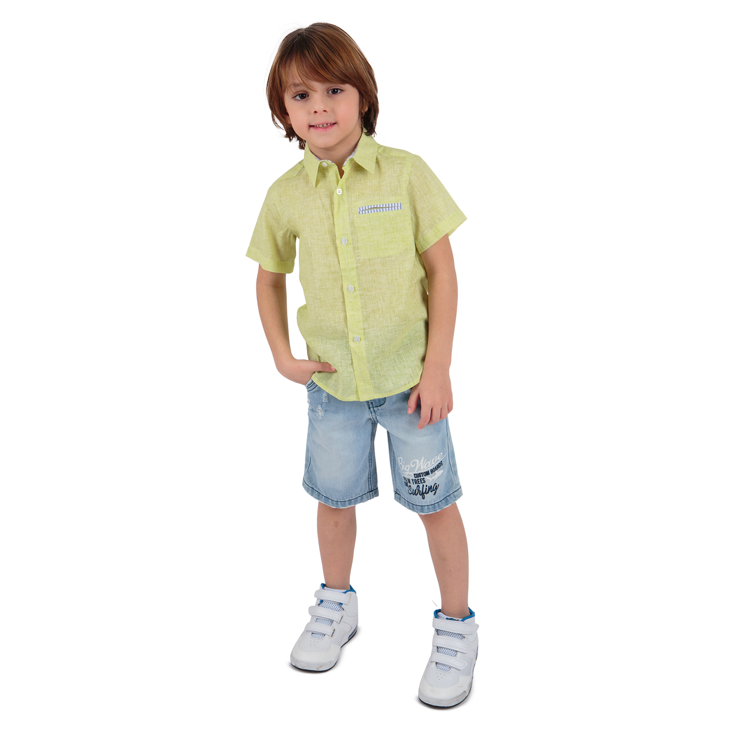 фото Рубашка детская leader kids 125i533b р.98