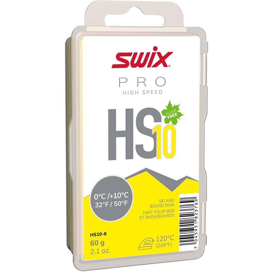 фото Парафин swix yellow, 0°c/+10°c, 60g hs10-6