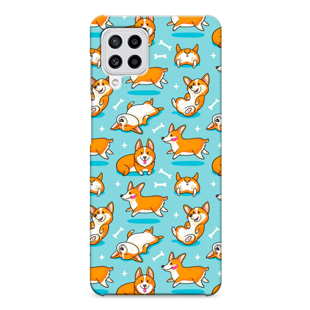 

Чехол Awog "Веселые корги" для Samsung Galaxy M22