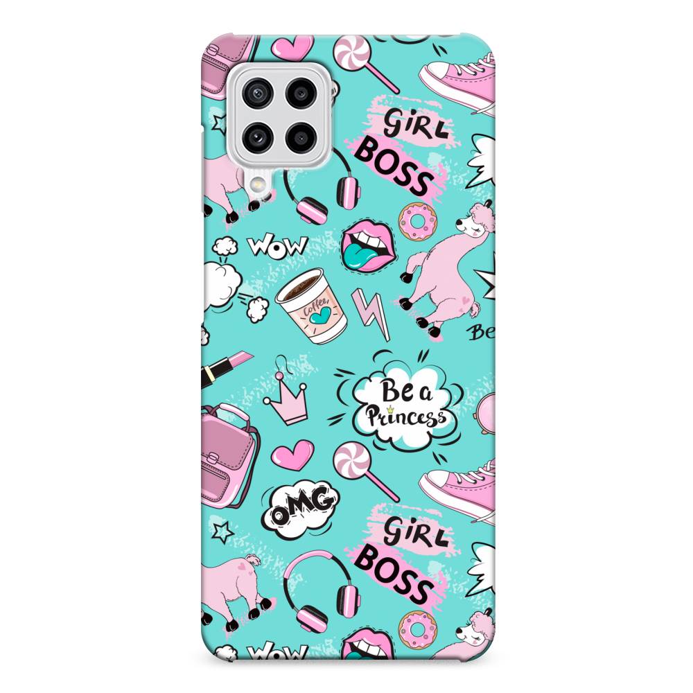 

Чехол Awog "Стильная лама" для Samsung Galaxy M22