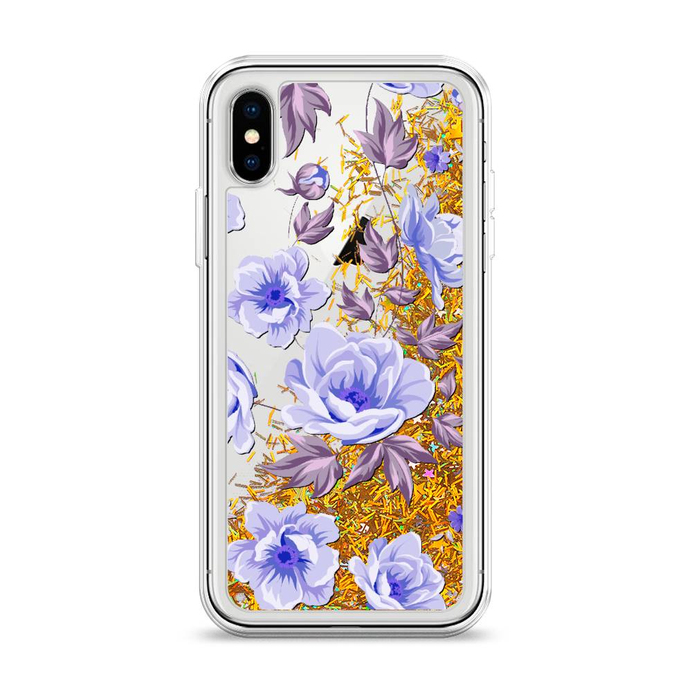 

Чехол Awog на Apple iPhone X (10) / Айфон X (10) "Цветочная фантазия 1", 11090-1
