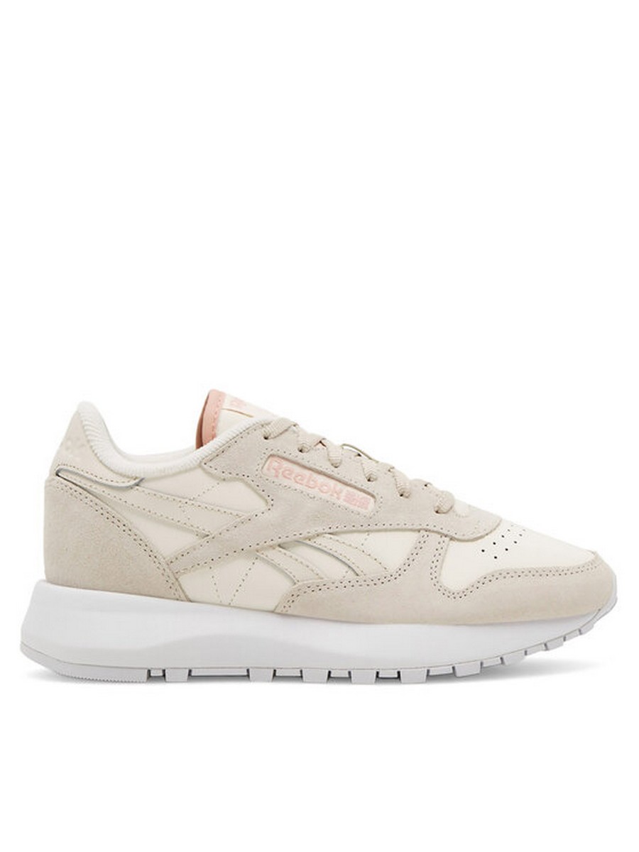 

Кроссовки женские Reebok Classic Leather 100074461 бежевые 36 EU, Бежевый, Classic Leather 100074461