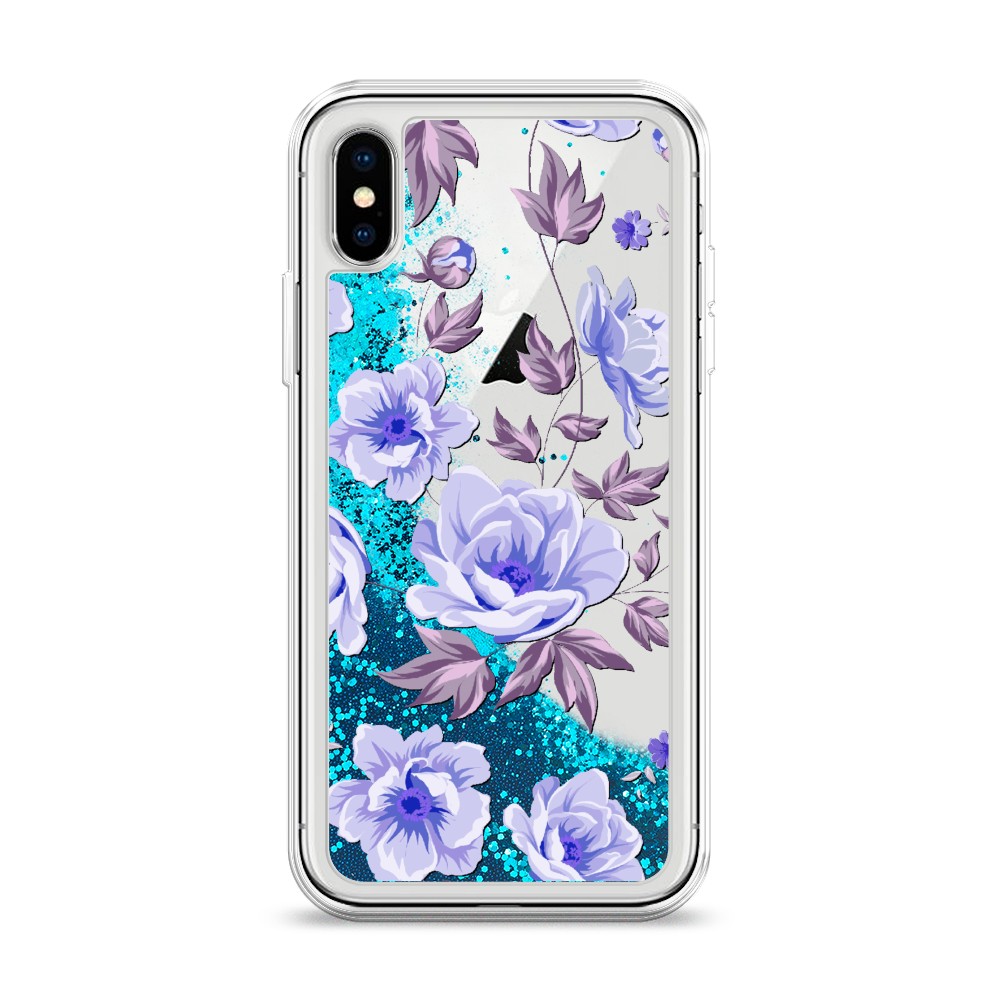

Чехол Awog на Apple iPhone X (10) / Айфон X (10) "Цветочная фантазия 1", Разноцветный, 11093-1