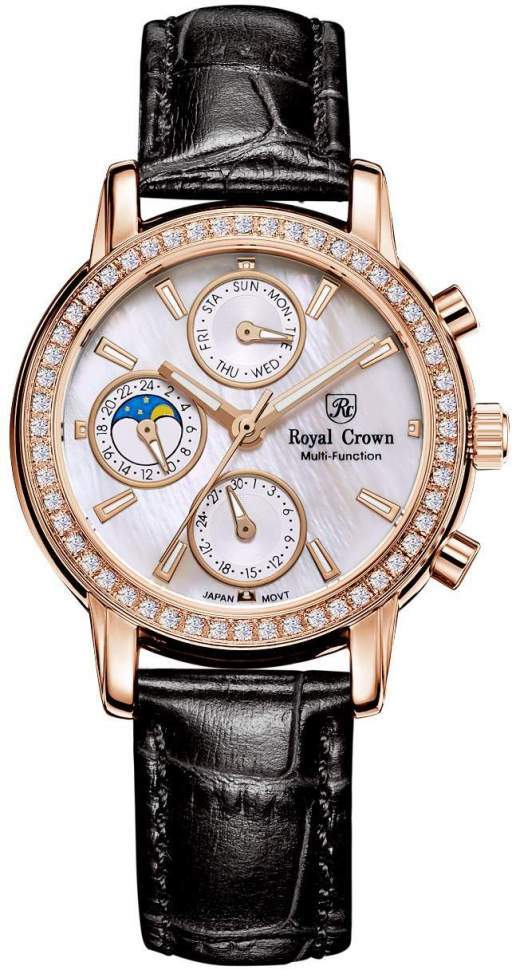 

Наручные часы женские Royal Crown 6420-RSG-1, 6420-RSG-1