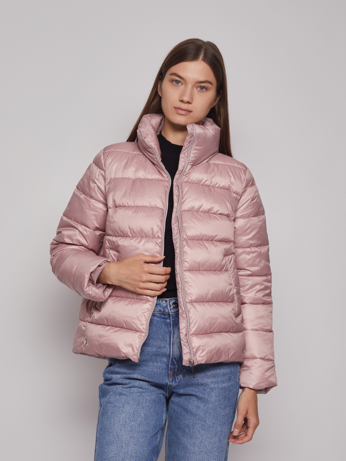 Куртка женская Zolla 022335102054 розовая S