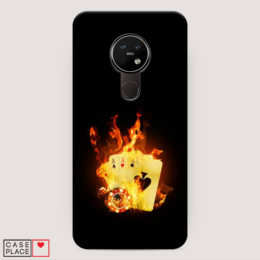 

Чехол Awog "Горящие карты" для Nokia 6.2, 123020-7