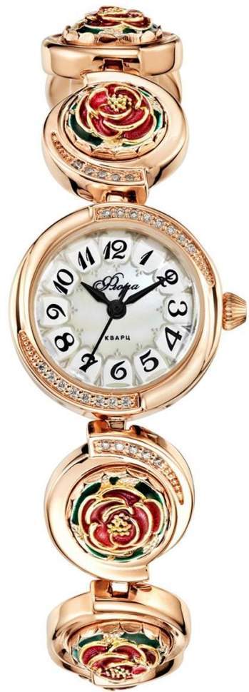 

Наручные часы женские Flora 1138S6-B8B1 Пион-2, 1138S6-B8B1 Пион-2
