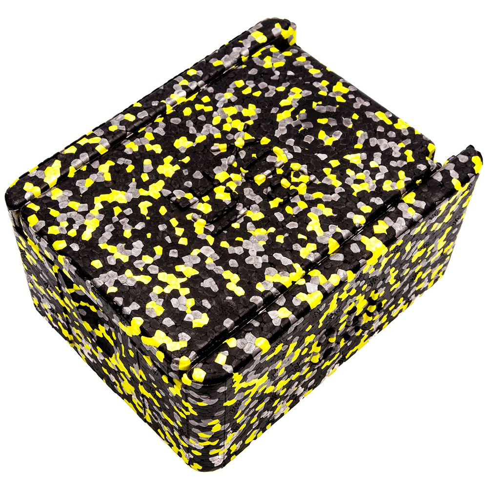 Мотыльница (термобокс) Ice Box COLOR 0.5 л (15.5х12х8 см) полипропилен, цв. Жёлто-Чёрный
