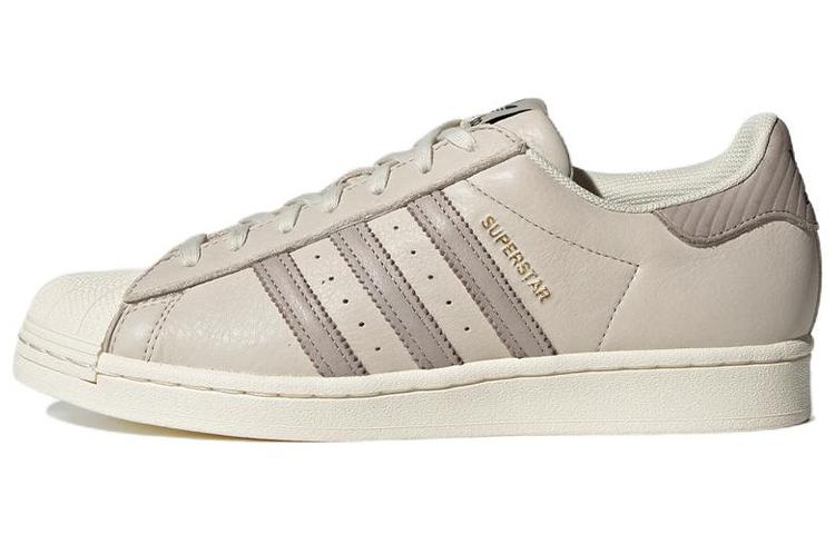 

Кеды унисекс Adidas Superstar бежевые 47 EU, Бежевый, Superstar