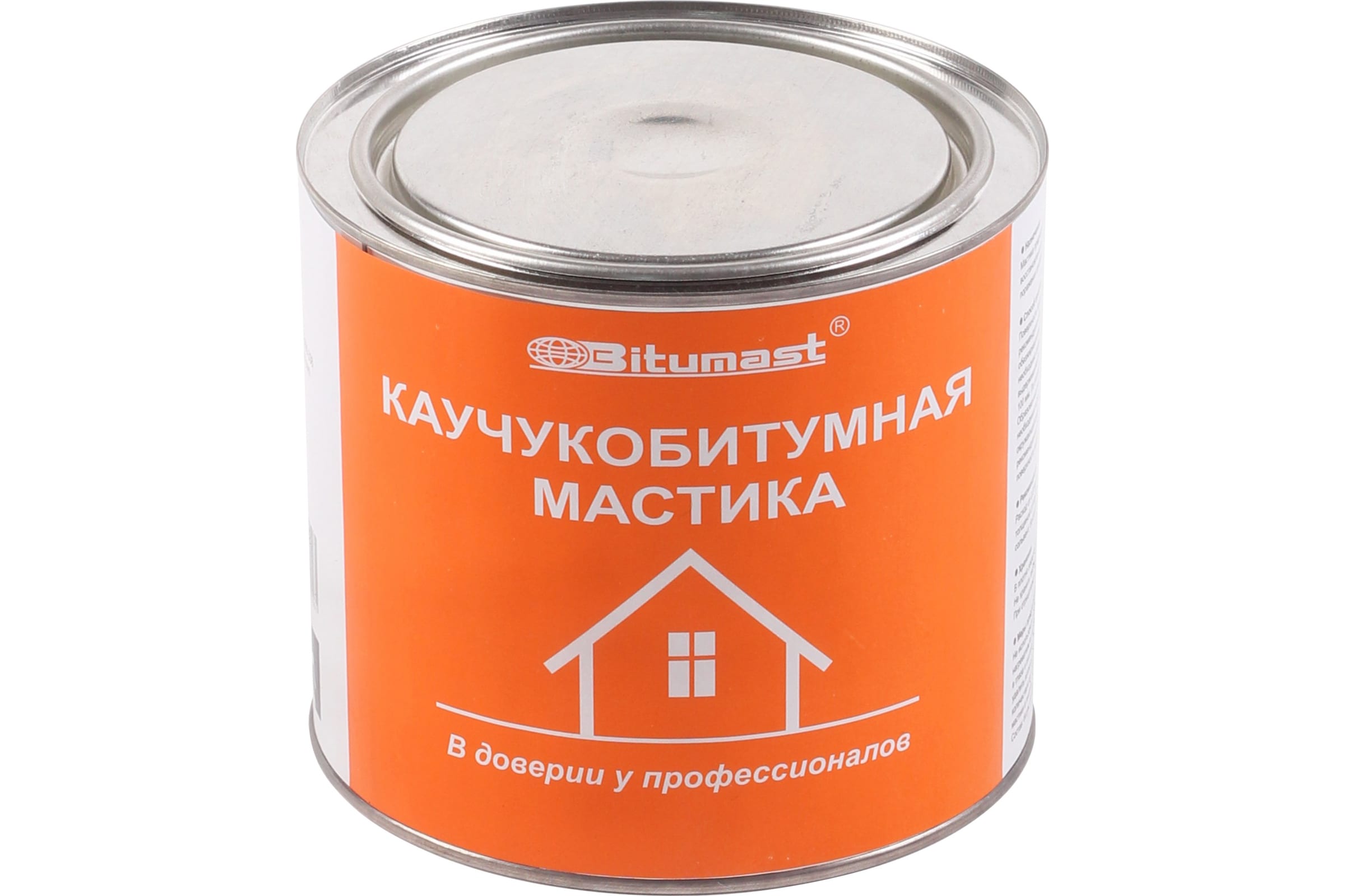 Bitumast Мастика каучукобитумная 2 л 4607952900134