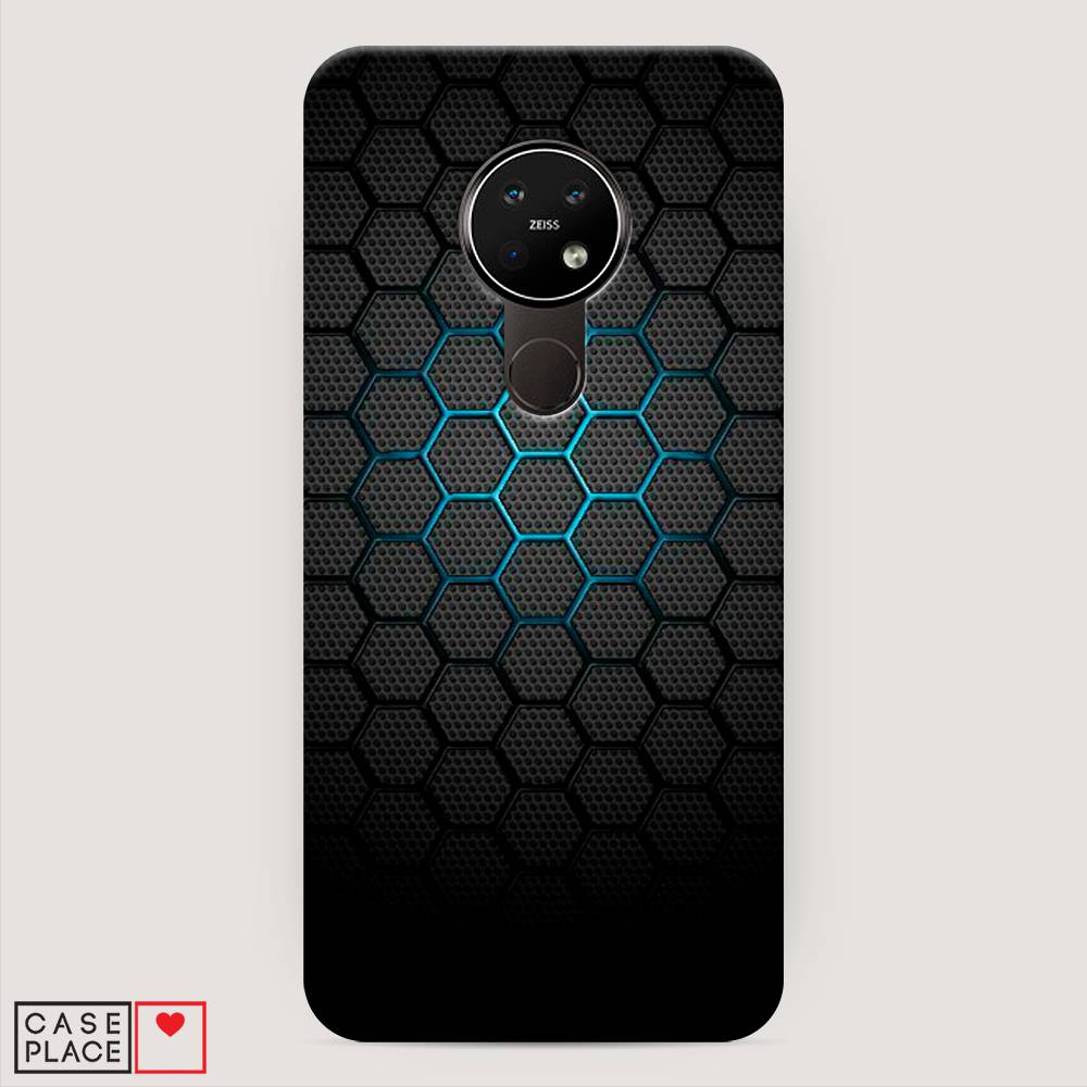 

Чехол Awog "Бирюзовые соты" для Nokia 6.2, 123020-2