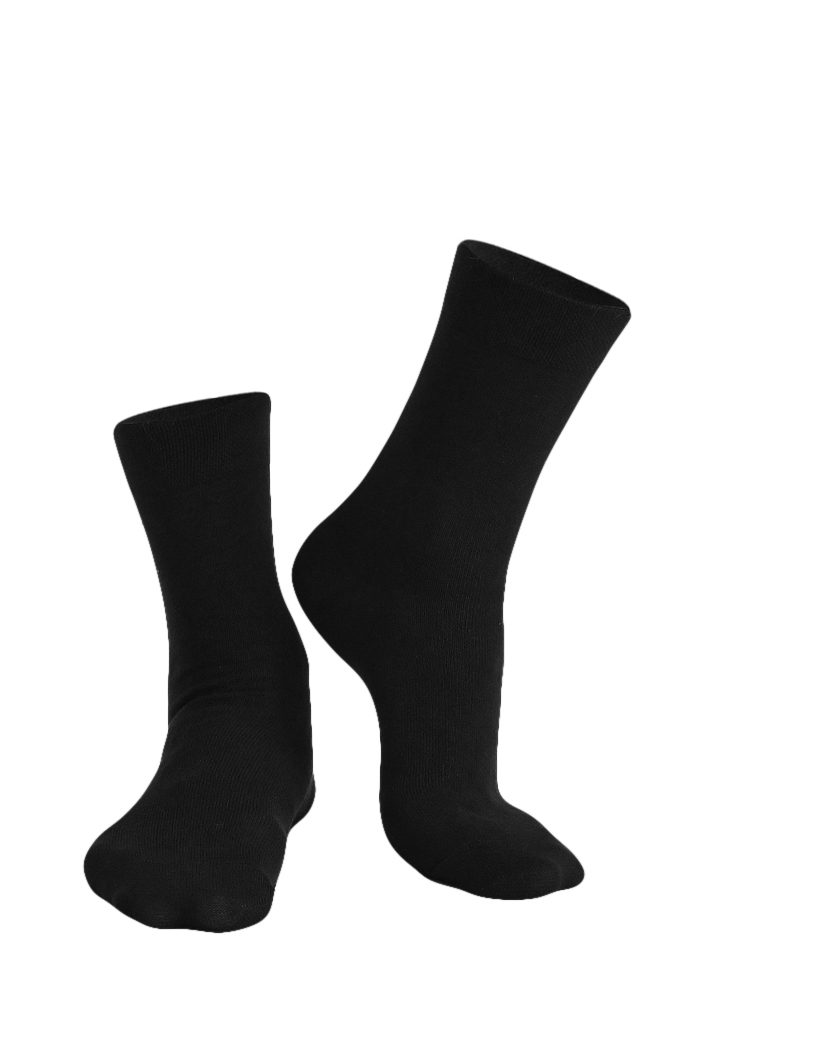 Комплект носков мужских LEORA 76679908 черных 45-47 RU, 10 пар