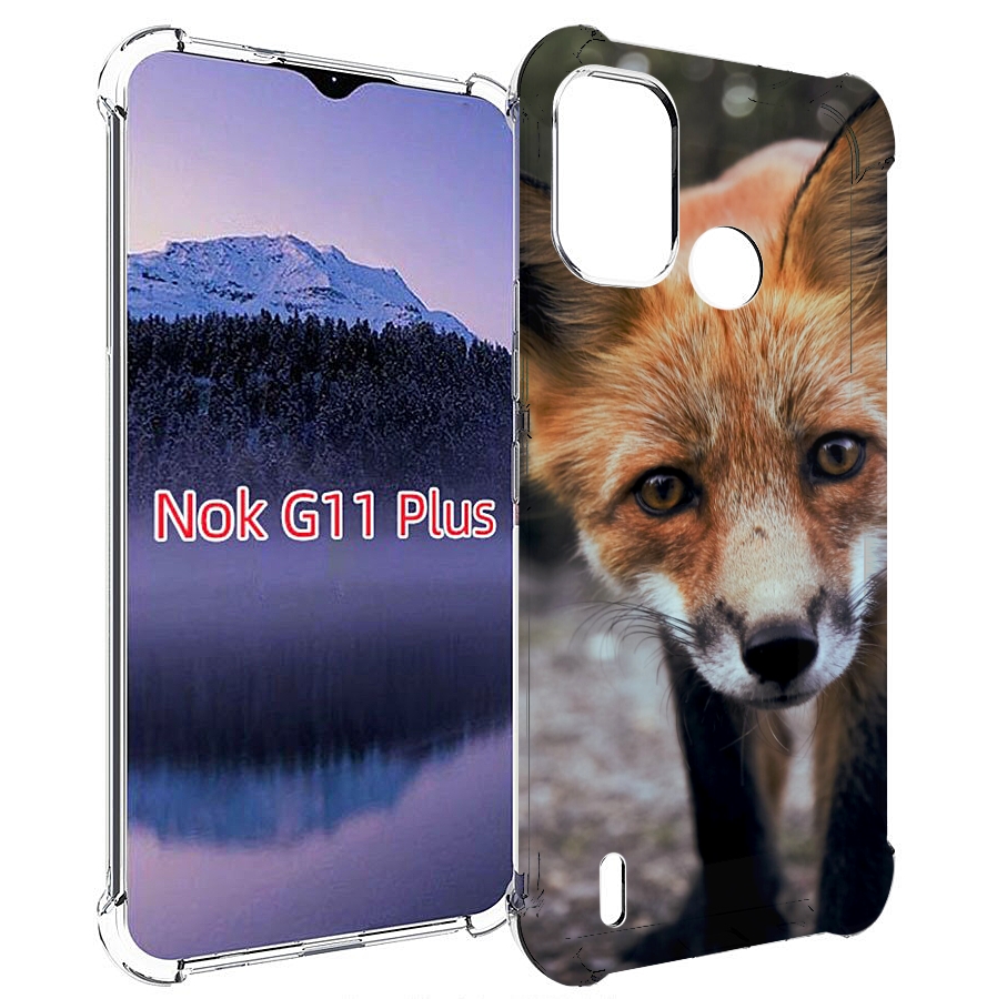 

Чехол MyPads Лисица для Nokia G11 Plus, Прозрачный, Tocco